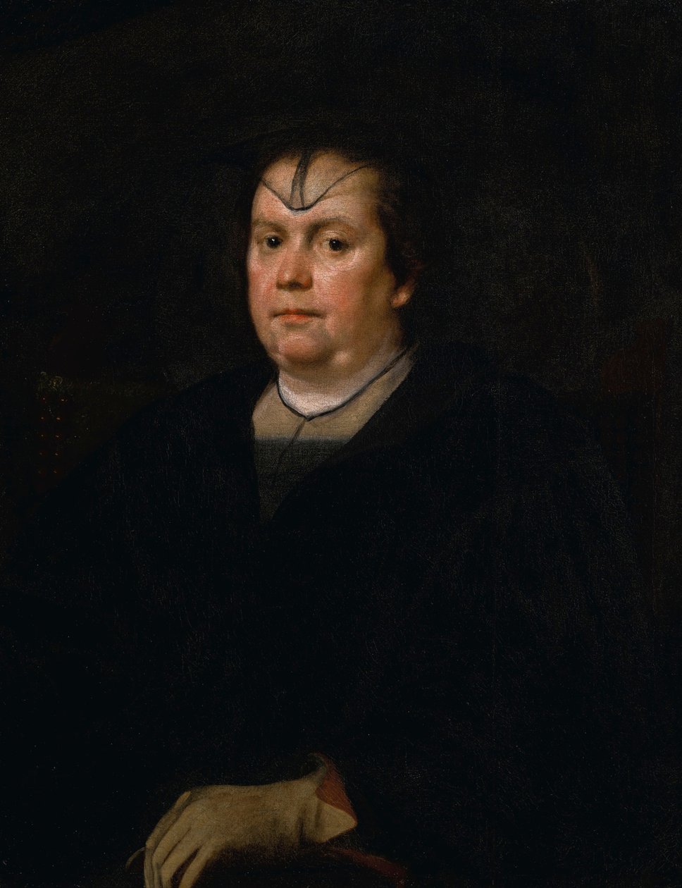Olympia Maidalchini portréja 1591-1657, 1649-1 alkotó: Diego Velázquez