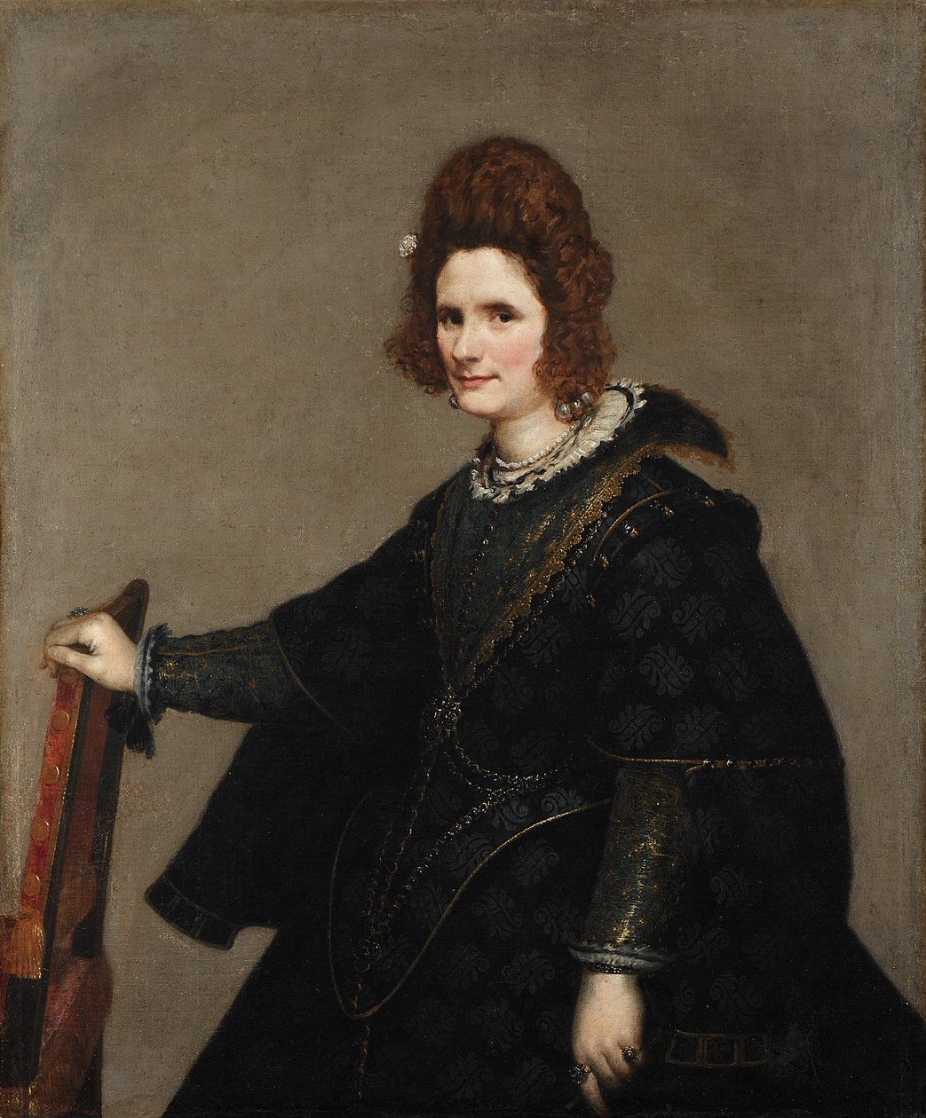 Egy hölgy portréja (valószínűleg Condesa de Monterey) alkotó: Diego Velázquez