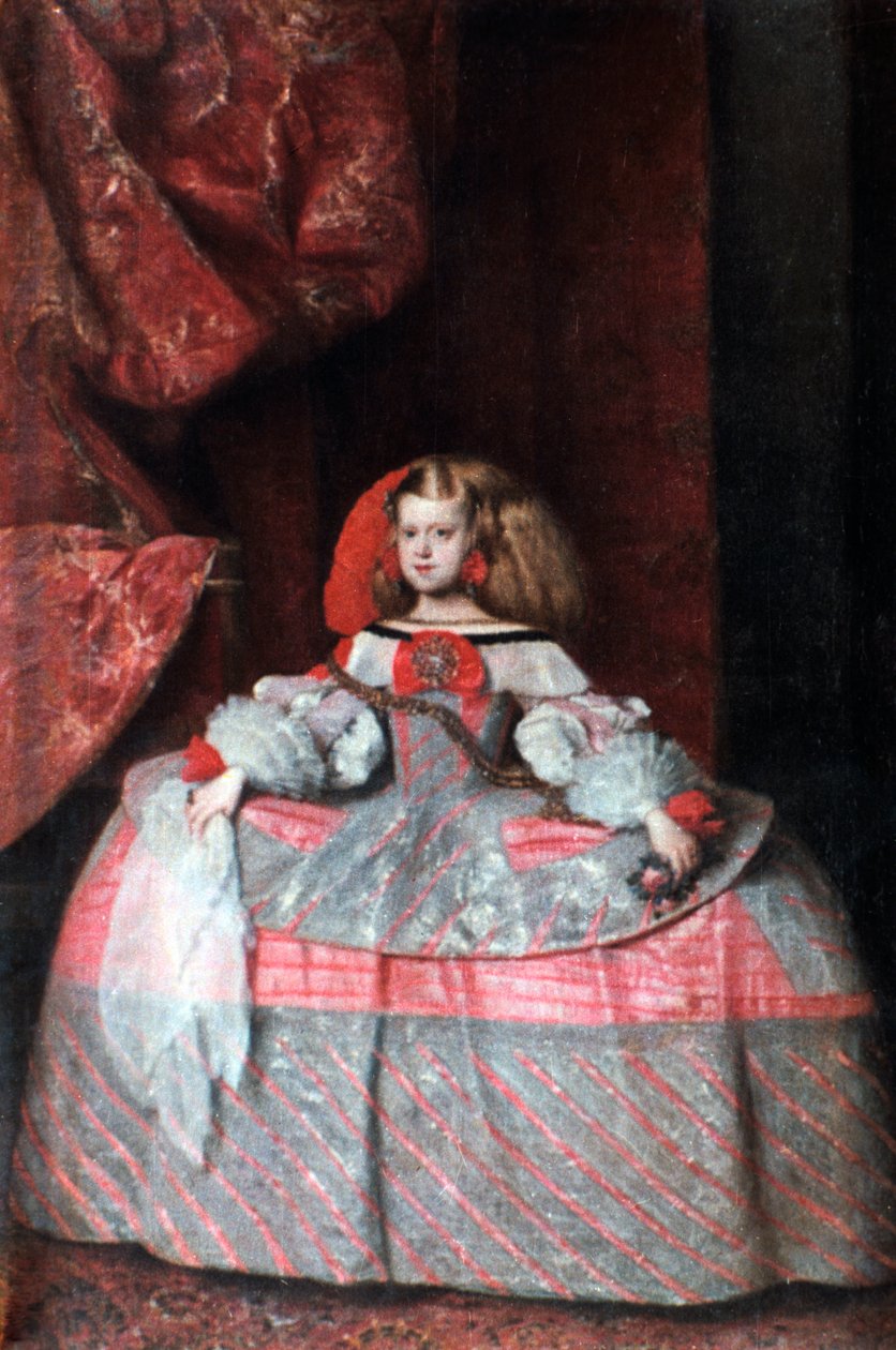 Ausztriai Infanta Don Margarita, 1660. alkotó: Diego Velázquez