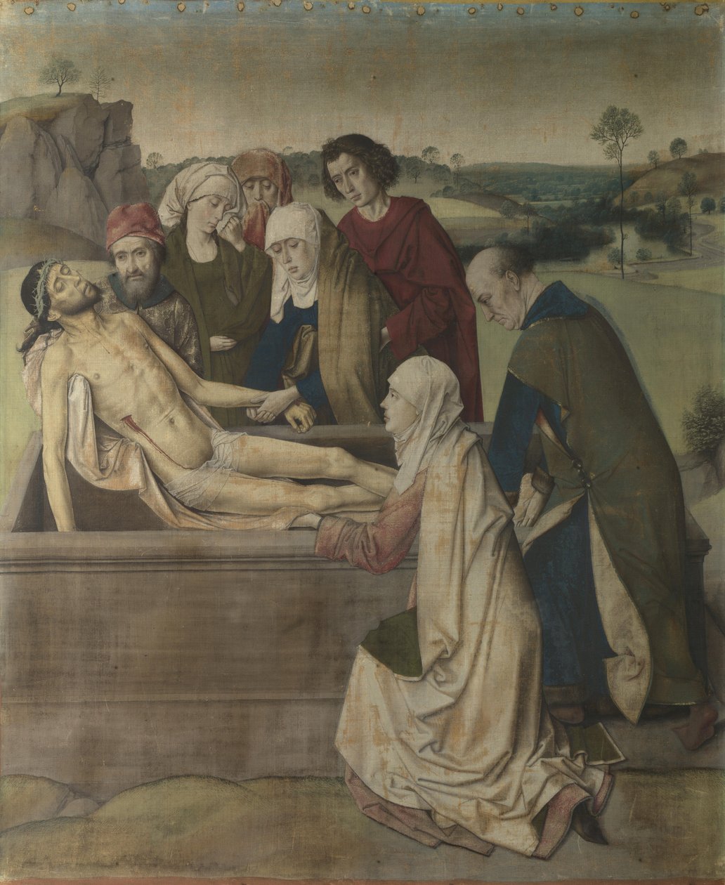 Die Grablegung alkotó: Dieric Bouts