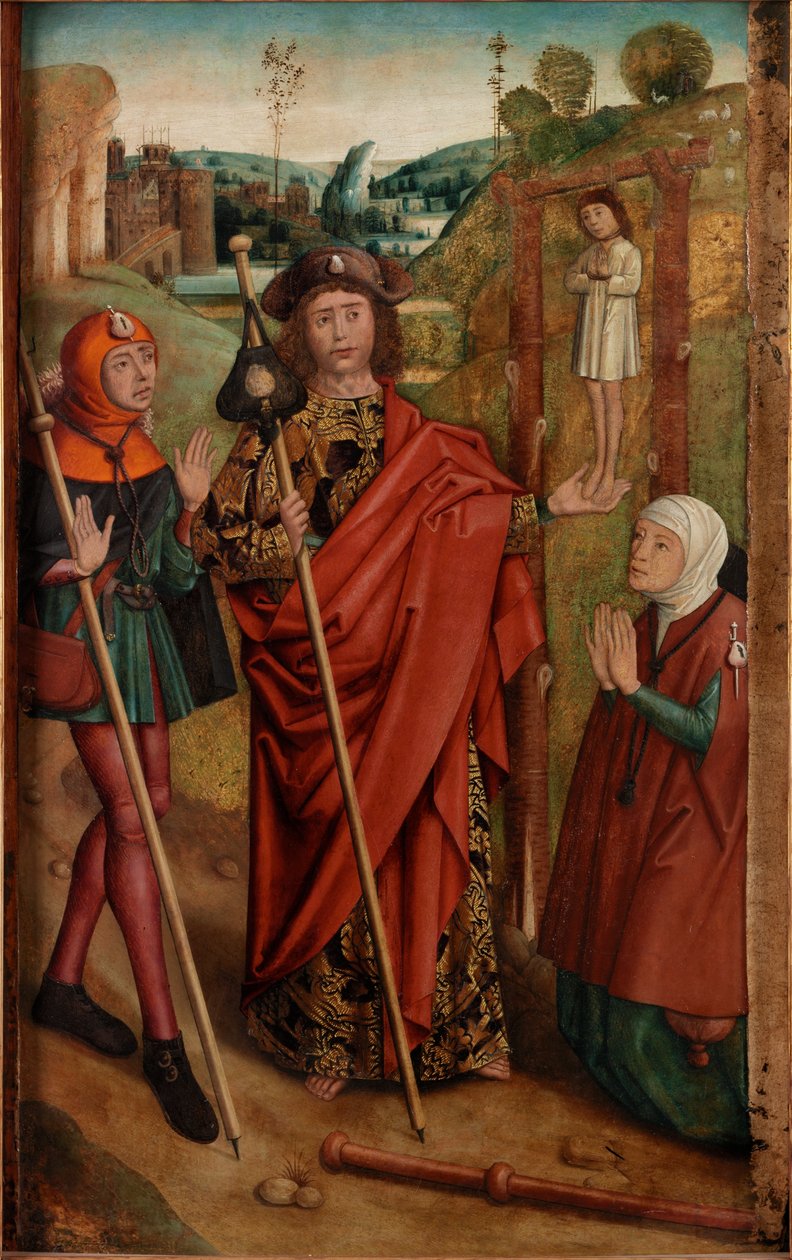 Az akasztófa csodája, 1435-60 körül (tempera, vászon) alkotó: Dieric Bouts