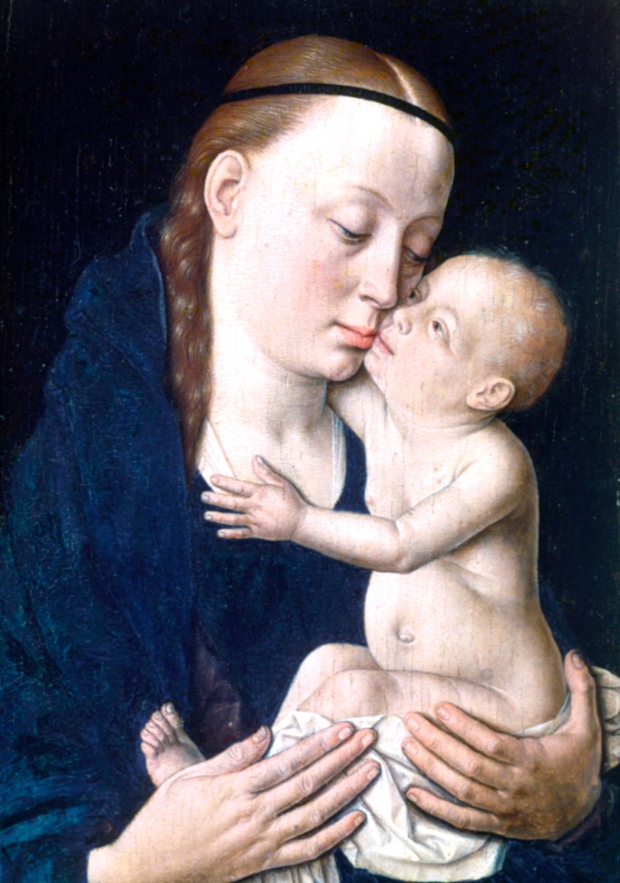 Szűz és gyermek, 15. század alkotó: Dieric Bouts