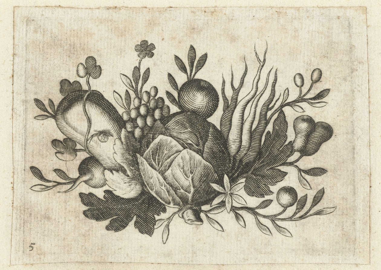 Festoen van Vrutten Utazáshoz hasznos kis gyümölcsös könyv (sorozat címe) alkotó: Dietrich Krüger (attributed to)