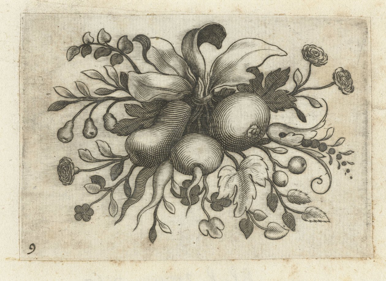 Festoen van Vrutten Utazáshoz hasznos kis gyümölcsös könyv (sorozat címe) alkotó: Dietrich Krüger (attributed to)
