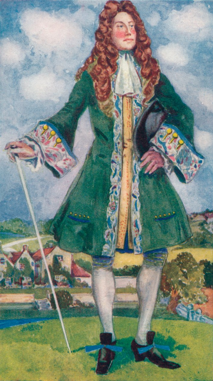 Vilmos és Mária korának embere, 1907 alkotó: Dion Clayton Calthrop