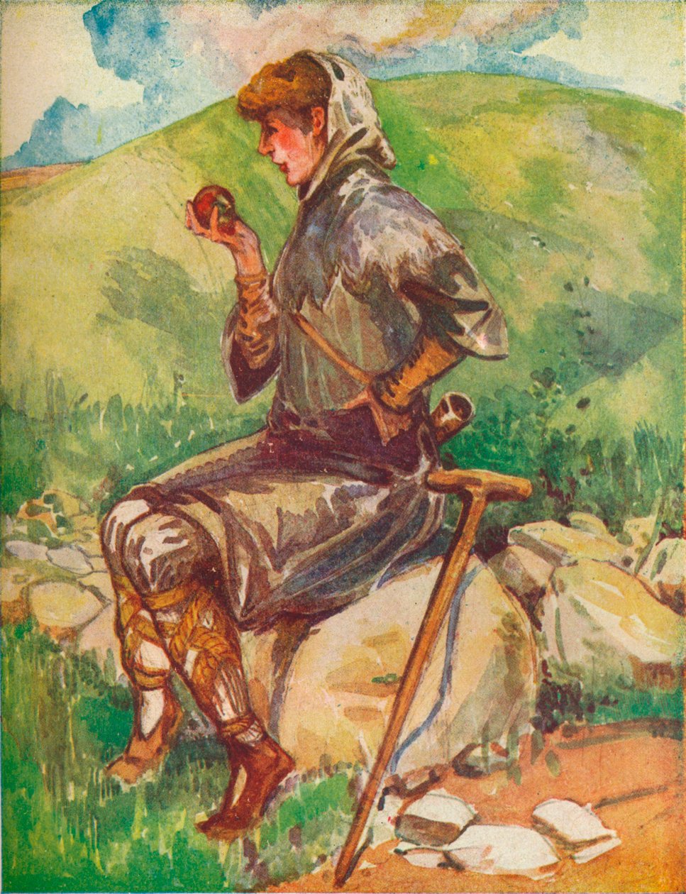 A korai angliai paraszt I. Vilmos – III. Henrik, 1907 alkotó: Dion Clayton Calthrop