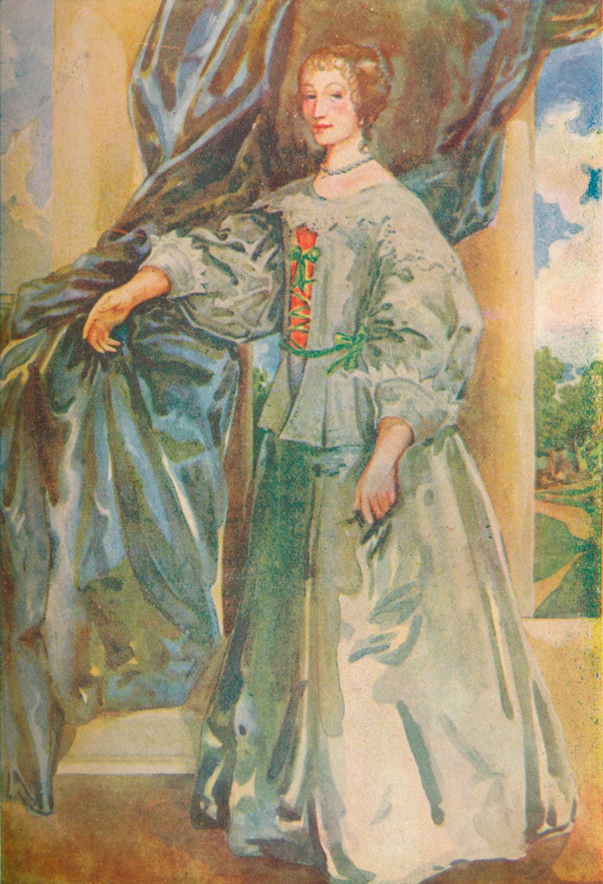 I. Károly korabeli nő, 1907 alkotó: Dion Clayton Calthrop