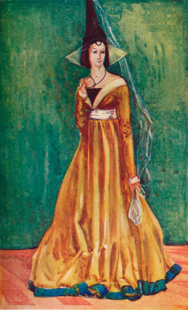 IV. Edward korabeli nő, 1907 alkotó: Dion Clayton Calthrop