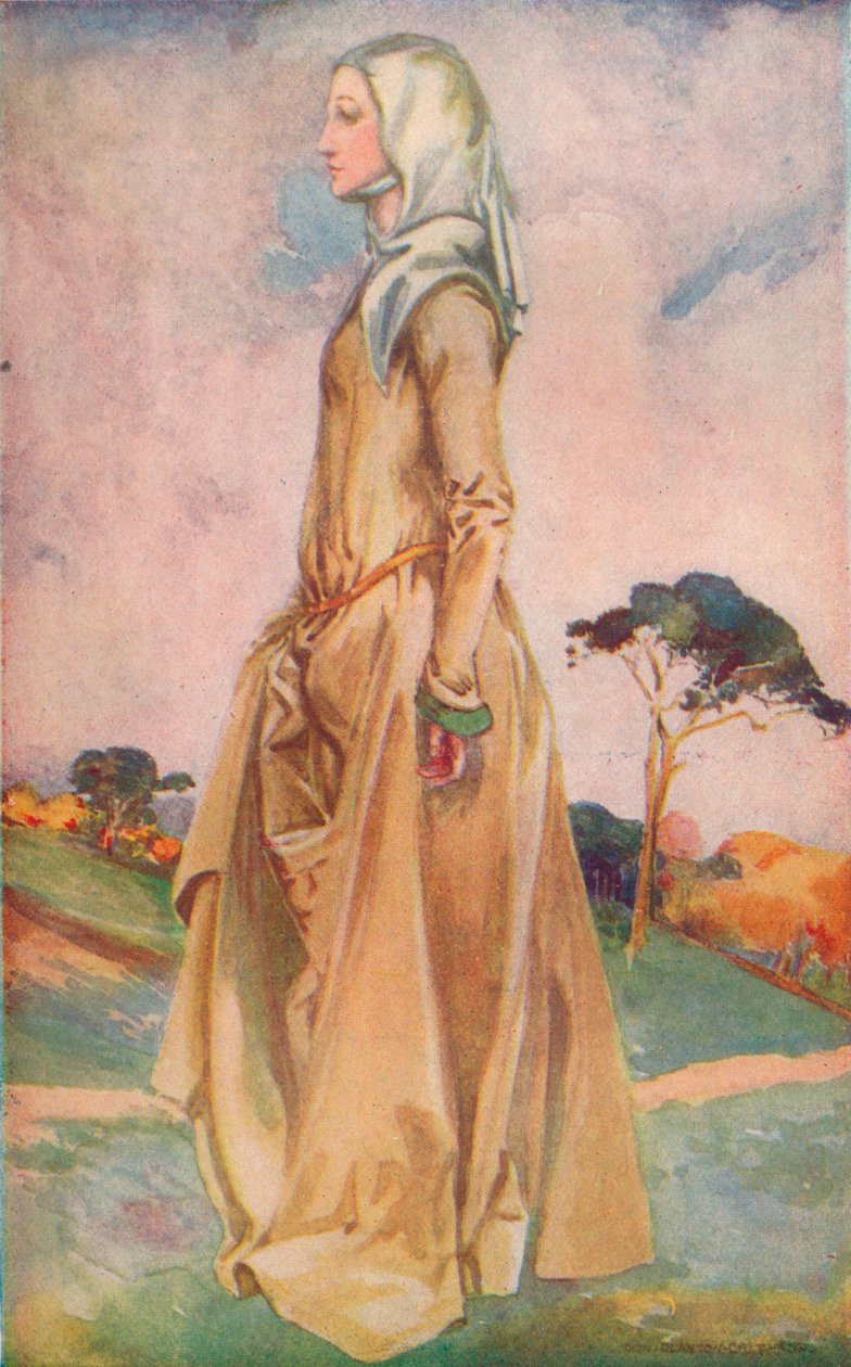 Henrik korabeli nő, 1907 alkotó: Dion Clayton Calthrop