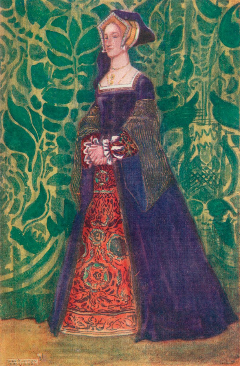 Henrik korabeli nő, 1907. VIII alkotó: Dion Clayton Calthrop