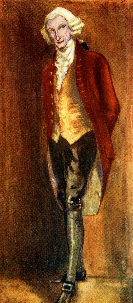 Férfi jelmez III. György uralkodása idején (1760-1820) alkotó: Dion Clayton Calthrop