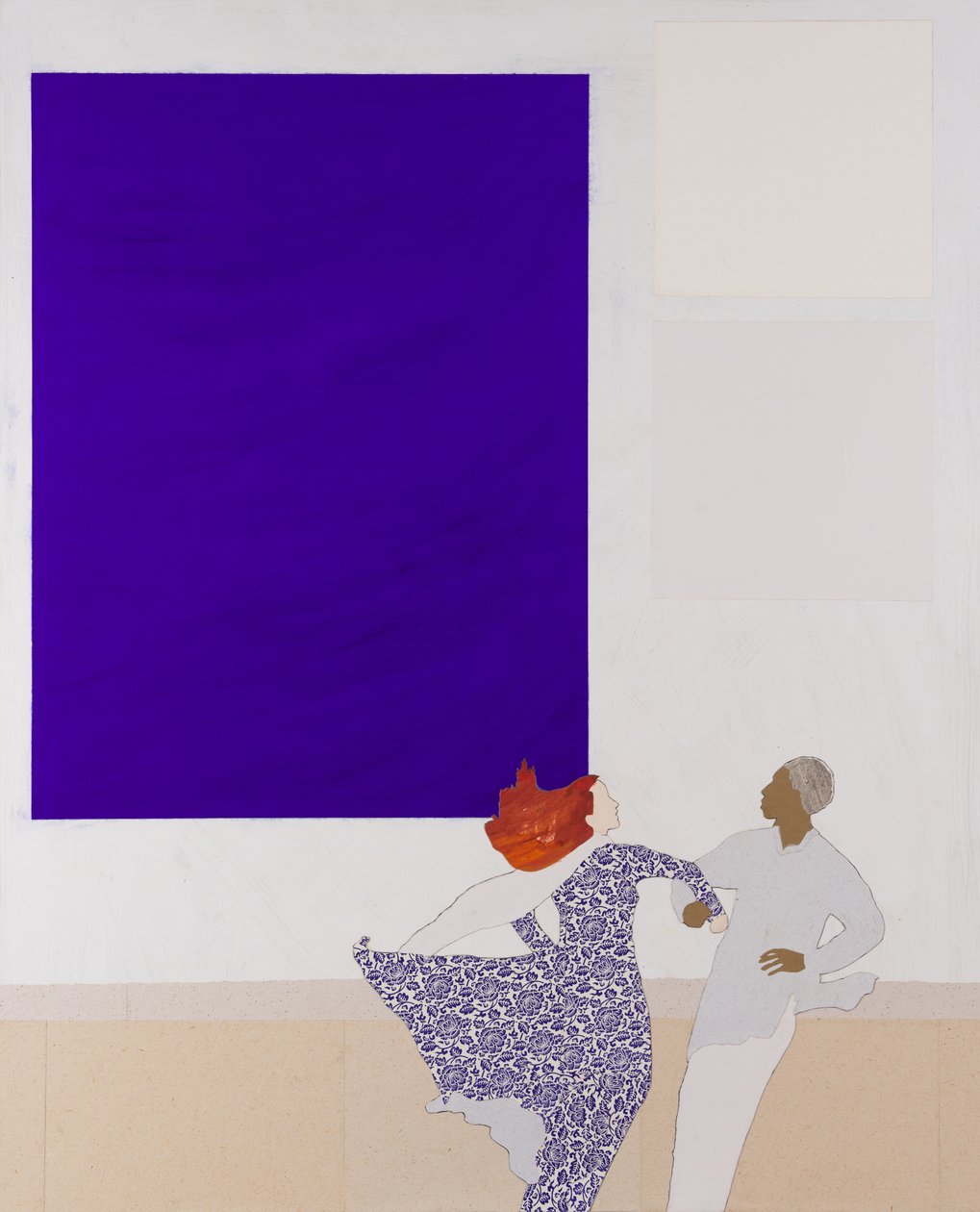 Klein inspirálja a táncot, 2020 (kollázs) alkotó: Dione Verulam