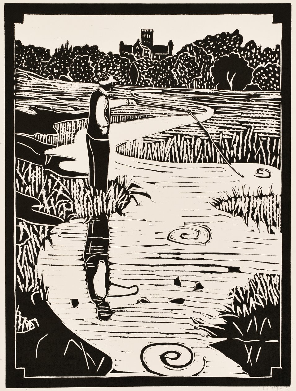 Az év hónapjai: (linómetszet) alkotó: Dione Verulam