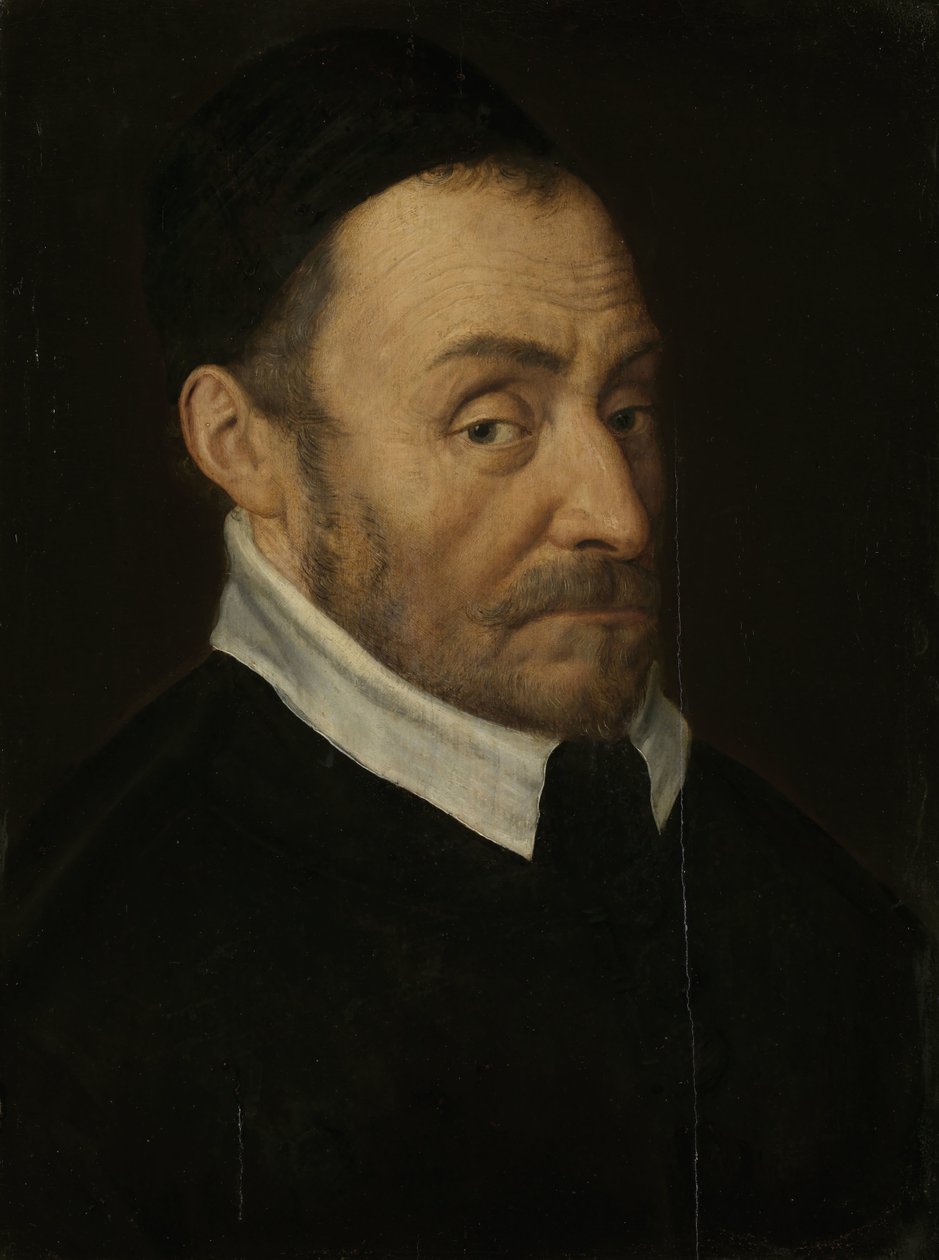 I. Vilmos portréja. Orange hercege, akit Csendes Vilmosnak hívnak alkotó: Dirck Barendsz. (circle of)