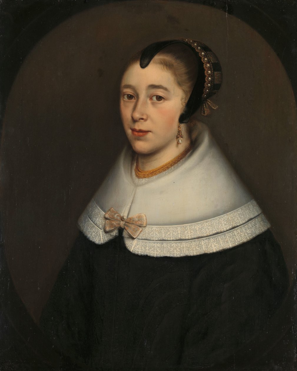 Egy nő portréja, Catharina Kettingh (1626/27-73), Bartholomeus Vermuyden felesége alkotó: Dirck Craey