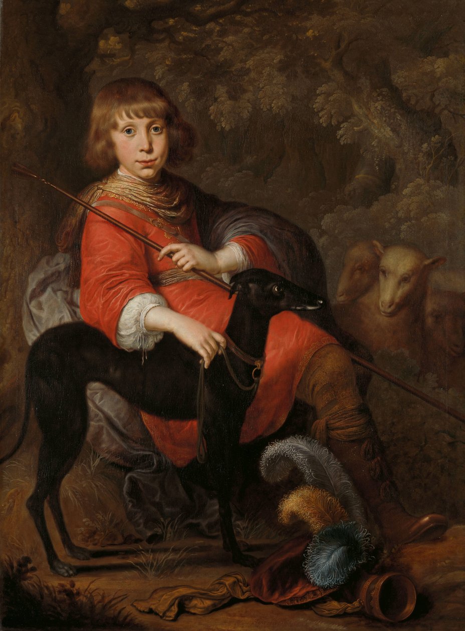 Martinus Alewijn portréja Martin Alewijn (1634-84). Sun od Abraham Alewijn és Geertruid Hooftman alkotó: Dirck Dircksz. van Santvoort