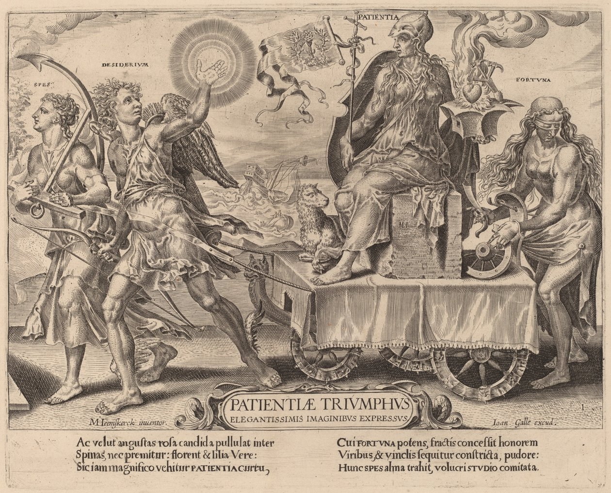 A türelem diadala alkotó: Dirck Volckertz Coornhert after Maerten van Heemskerck