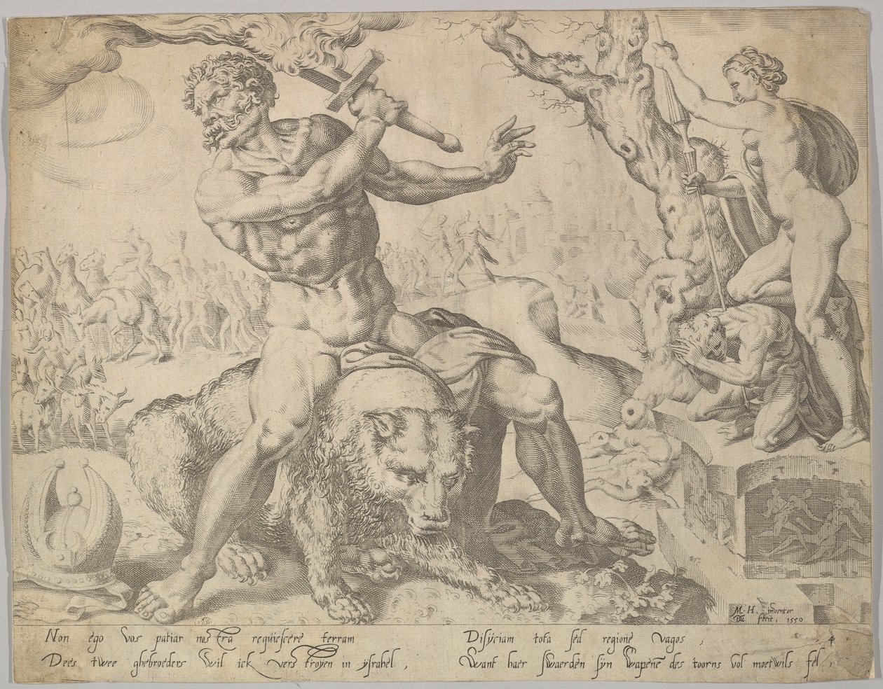 Levi, A tizenkét pátriárka című sorozatból, 1550. alkotó: Dirck Volkertsen Coornhert
