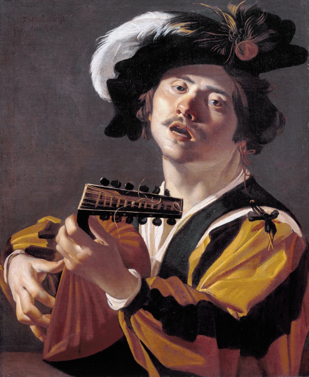 A lantos alkotó: Dirck van Baburen