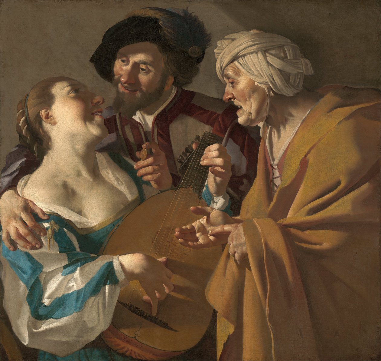 A közbeszerzés alkotó: Dirck van Baburen