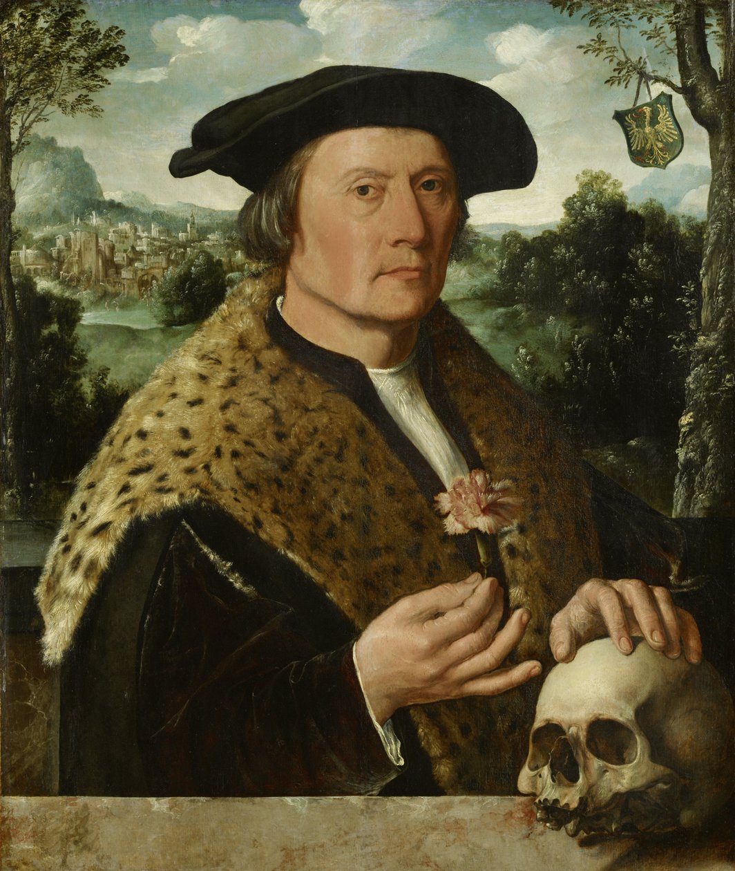 Pompeius Occo portréja, c. 1531 alkotó: Dirk Jacobsz
