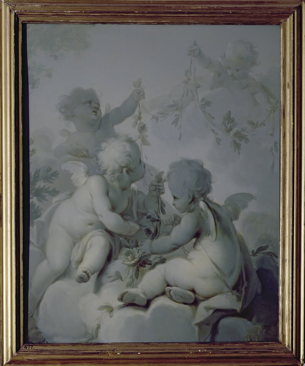 Három kupidó, 1775 körül alkotó: Dirk van der Aa