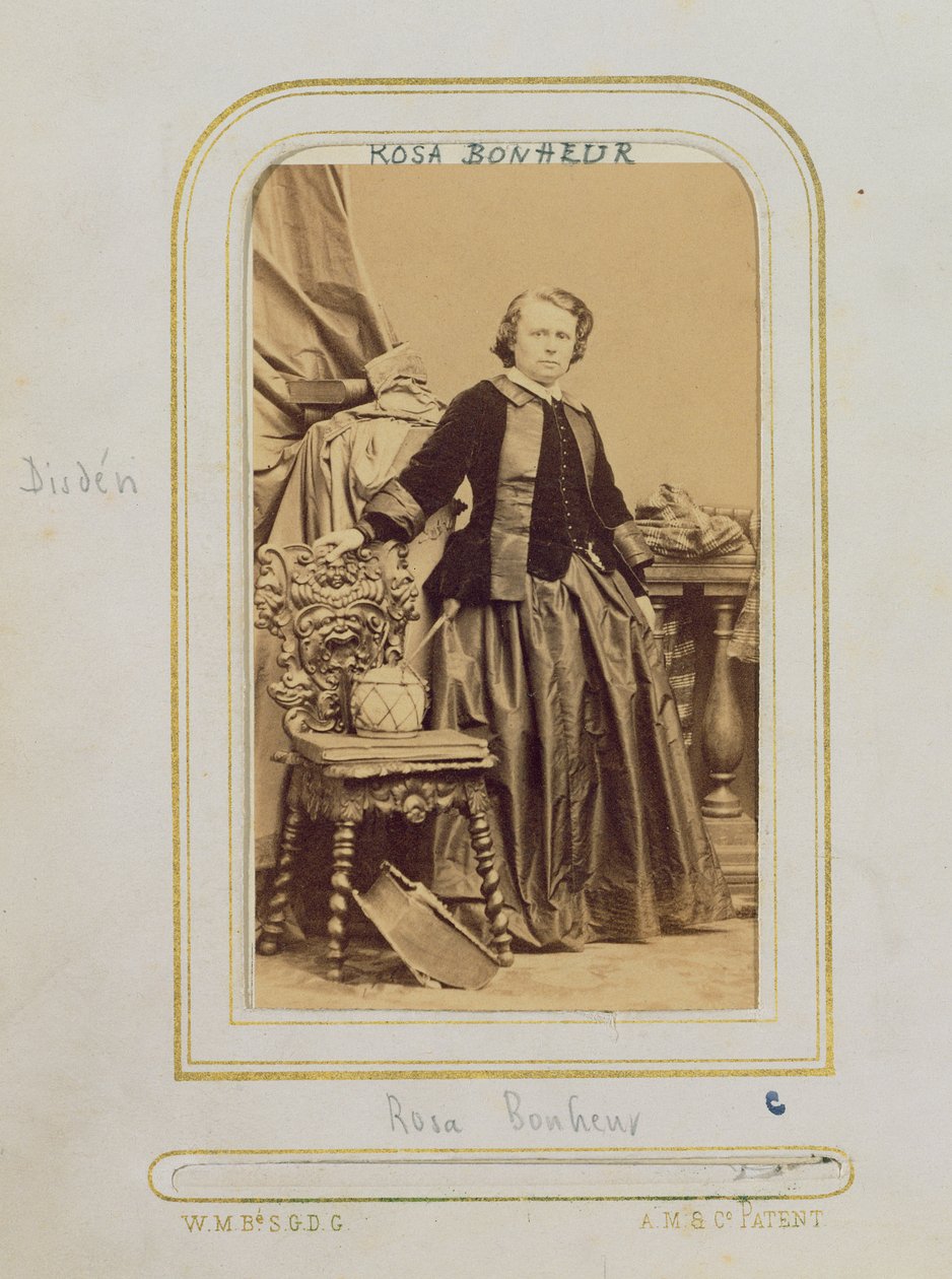 Rosa Bonheur (1822-99) portréja alkotó: Disden