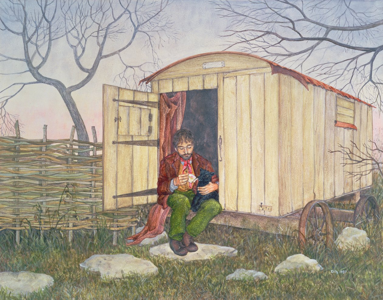 A Pásztorkunyhó, Távol az őrült tömegtől, Thomas Hardy alkotó: Ditz