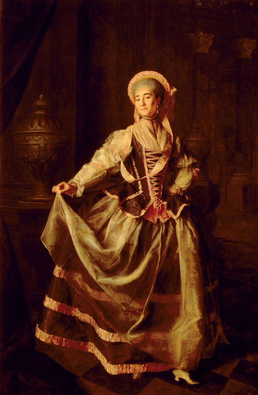 Alexandra Petrovna Liovshina (1757-82) portréja 1775 alkotó: Dmitri Grigorievich Levitsky