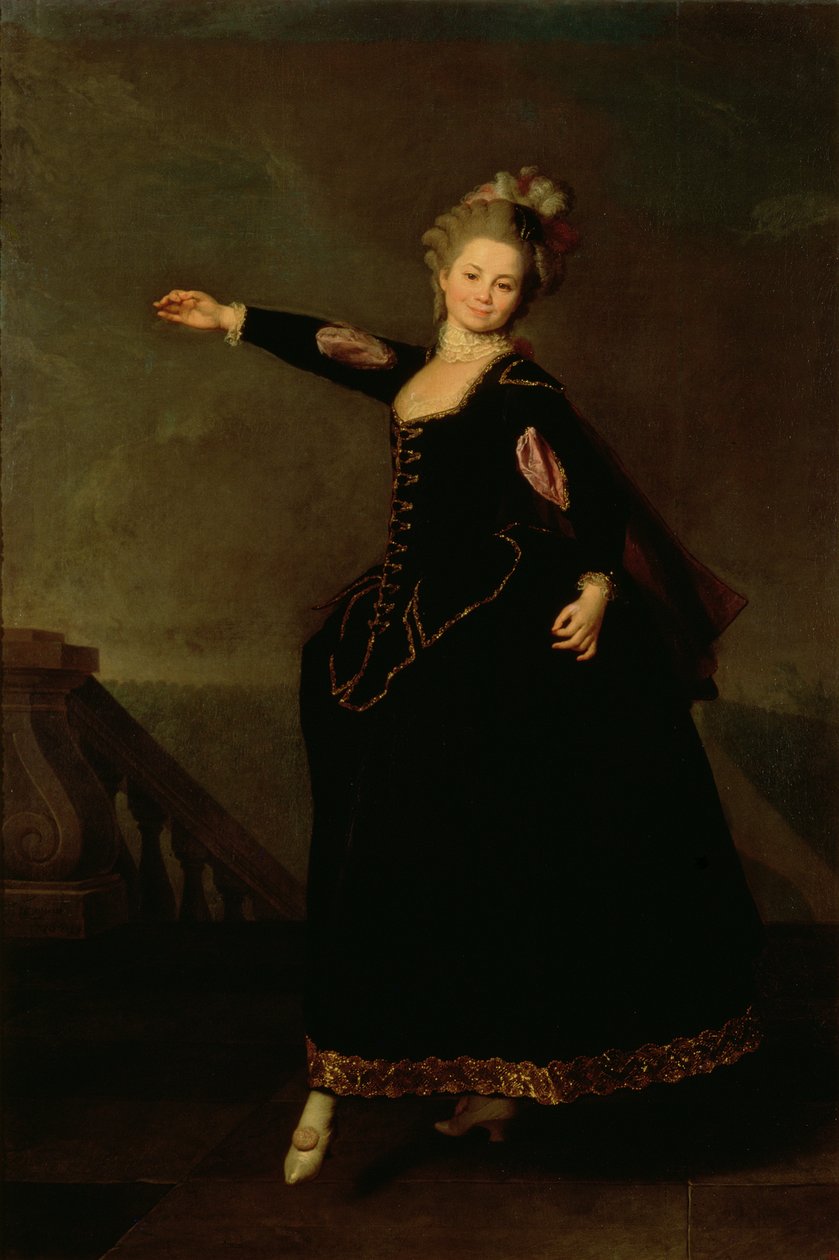 Natalia Szemjonovna Borshova (1758-1843) arcképe 1776 alkotó: Dmitri Grigorievich Levitsky