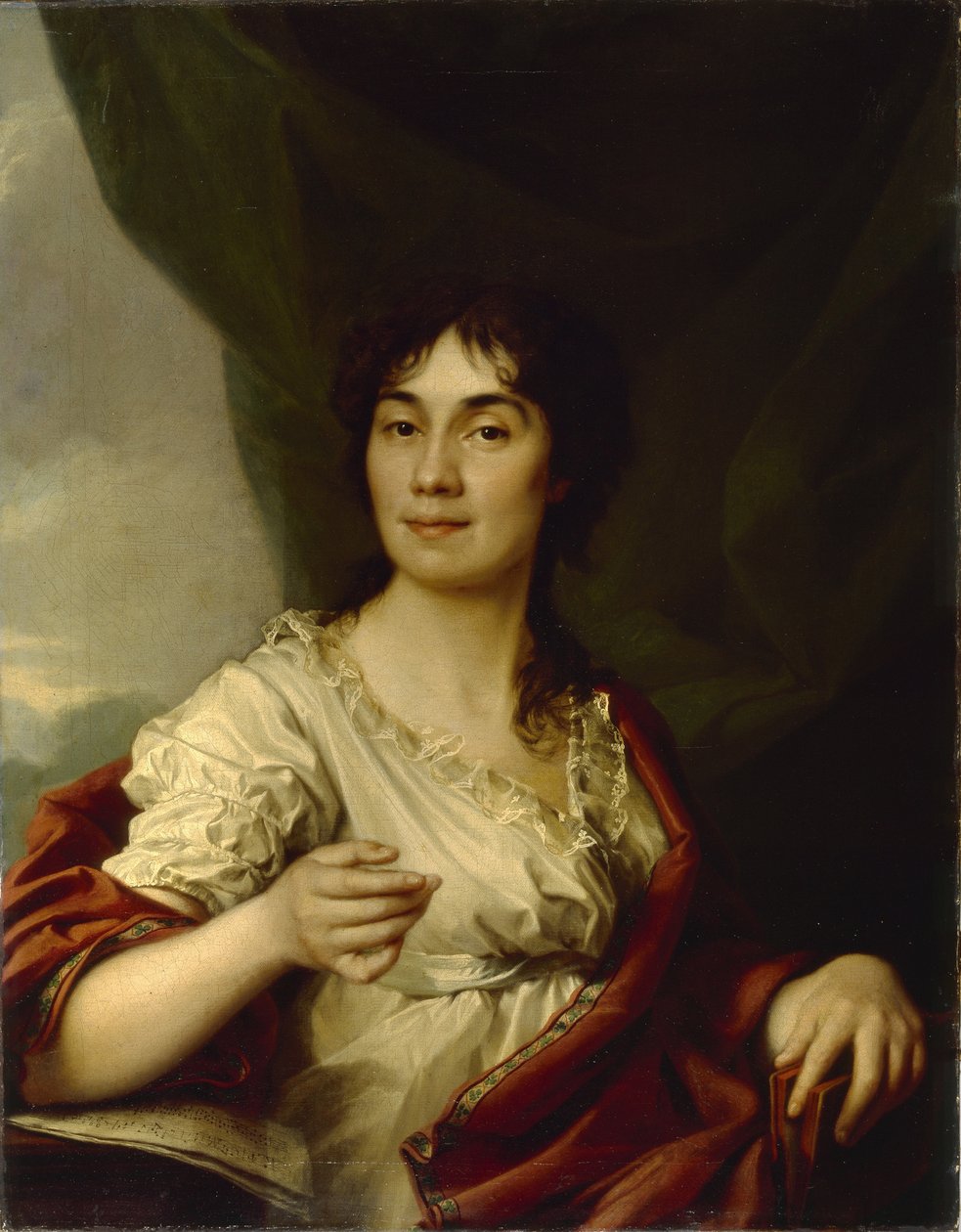 Anna Sztyepanovna Protasova grófnő portréja 17451826, c. 1800 alkotó: Dmitri Grigorievich Levitsky