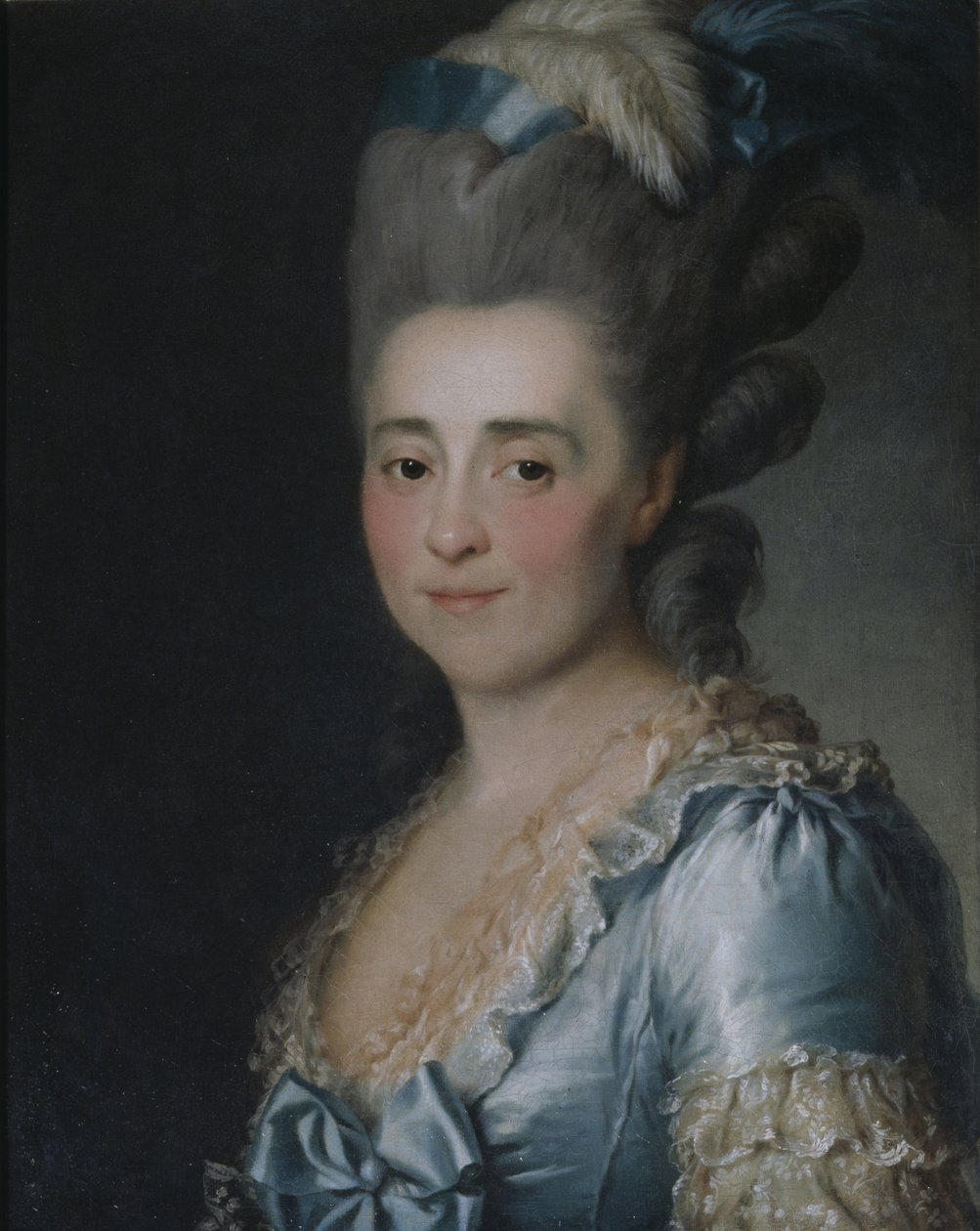 Natalia Ivanovna Melgunova portréja, 1779 alkotó: Dmitri Grigorievich Levitsky
