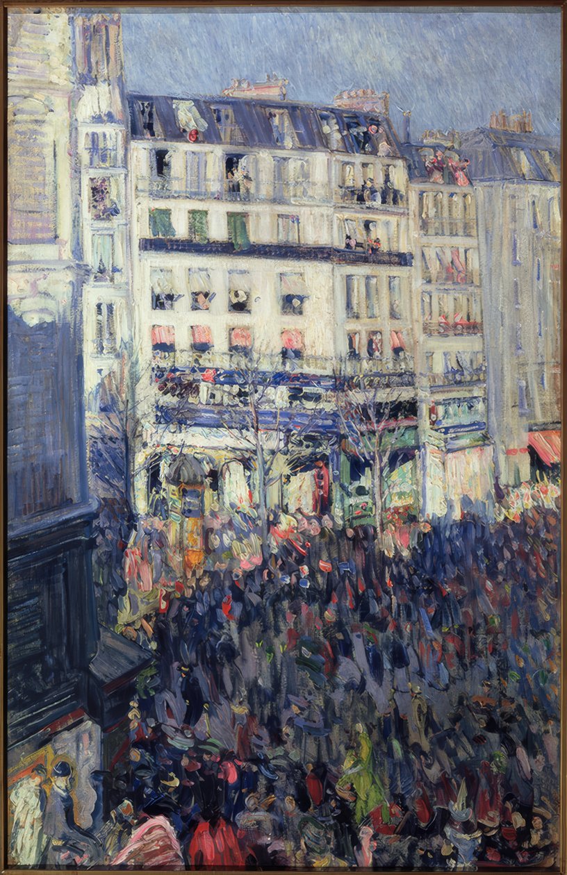 Mardi Gras Párizsban alkotó: Dmitri Michailowitsch Tarchow