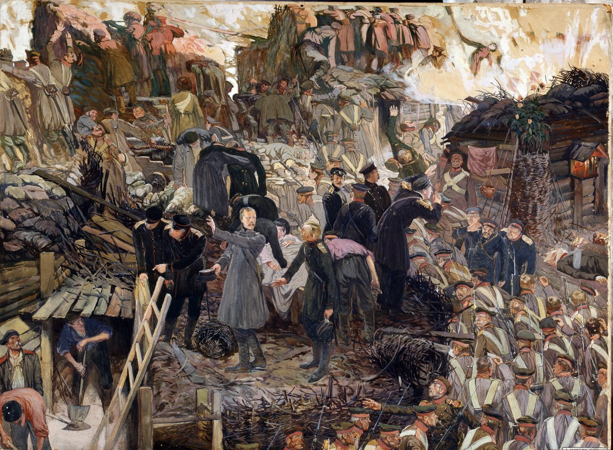 Szevasztopol védelme alkotó: Dmitri Nikolayevich Kardovsky
