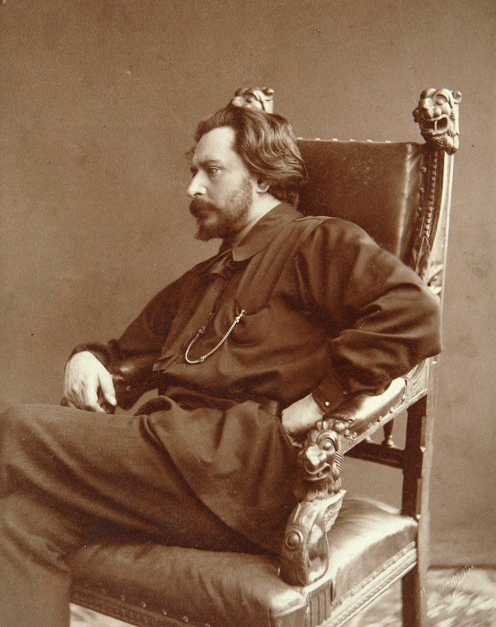Leonyid Andrejev orosz író, XX. század eleje alkotó: Dmitri Spiridonovich Zdobnov