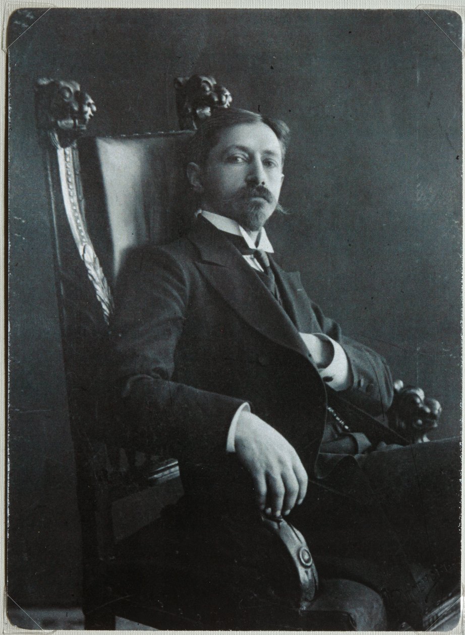 Ivan A. Bunin szerző portréja 1870-1953, 1909 alkotó: Dmitri Spiridonovich Zdobnov