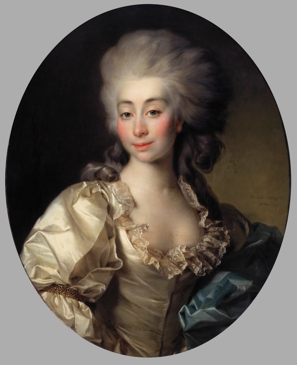 Ursula Mniszek grófnő portréja alkotó: Dmitri Grigorievich Levitsky
