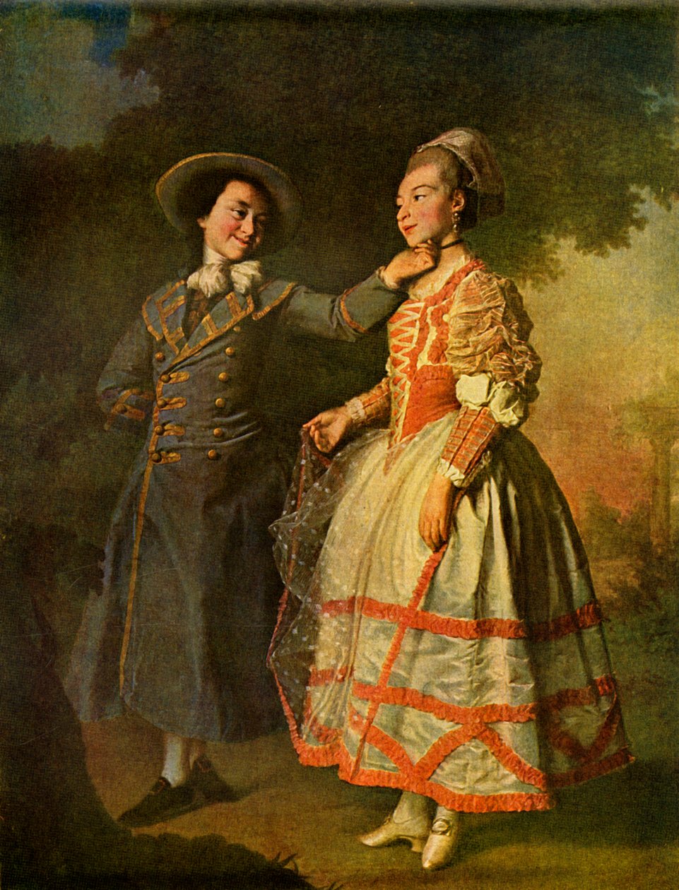 Khovanskaya és Hruscsova, 1773, 1939. alkotó: Dmitri Grigorievich Levitsky