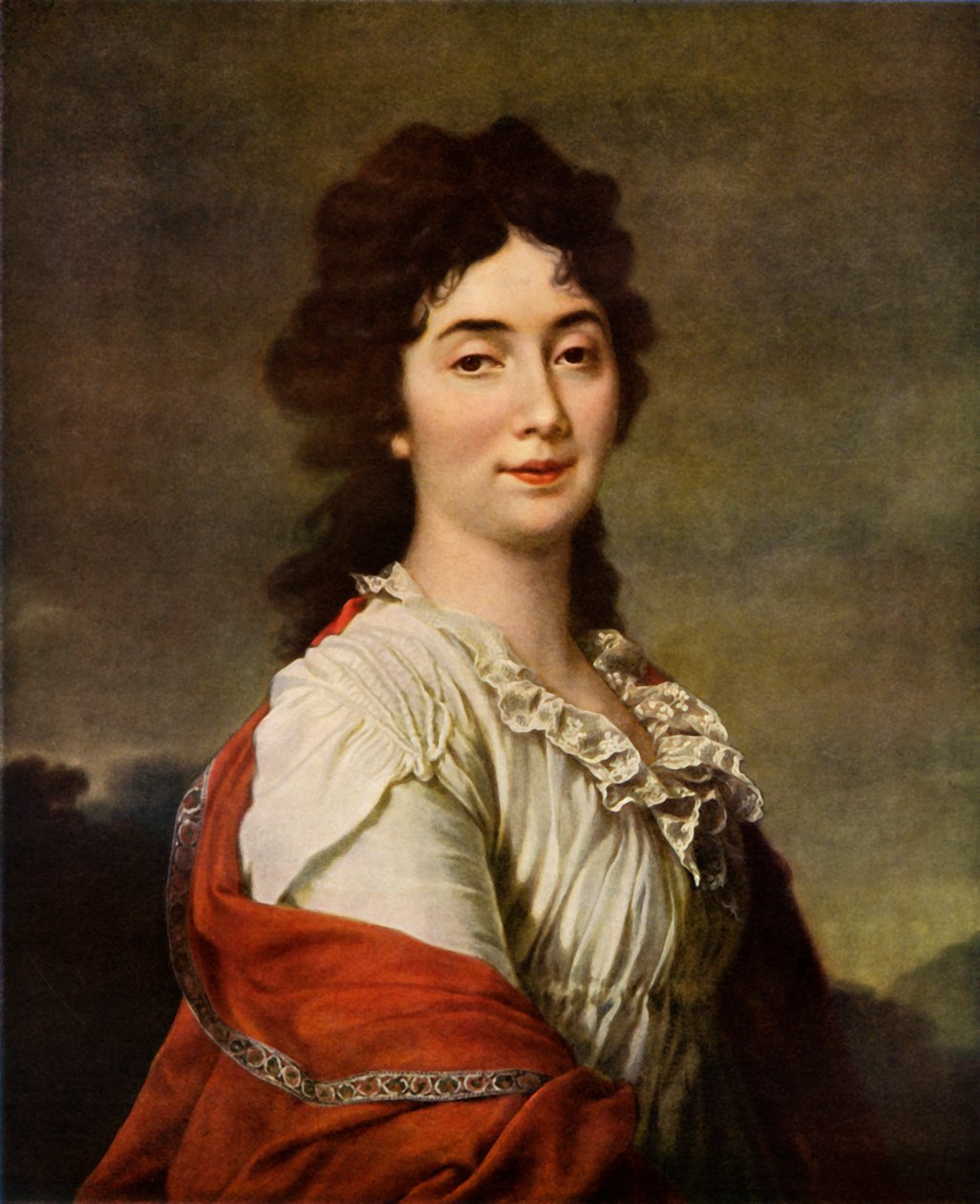 Anna Sztyepanovna Protosova portréja, 1800, 1965. alkotó: Dmitri Grigorievich Levitsky