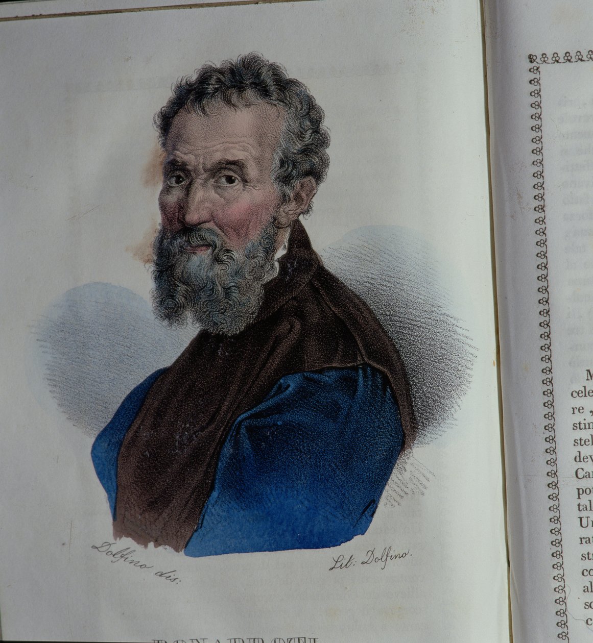 Michelangelo Buonarroti (1475-1564) portréja alkotó: Dolfino