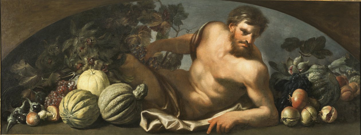 Ősz (olaj, vászon) alkotó: Domenica and Camogli Stefano Piola