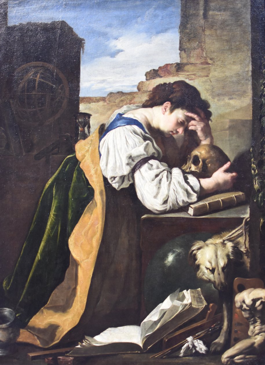 Mélancolie - Domenicco Fetti - 1620 alkotó: Domenicco Fetti