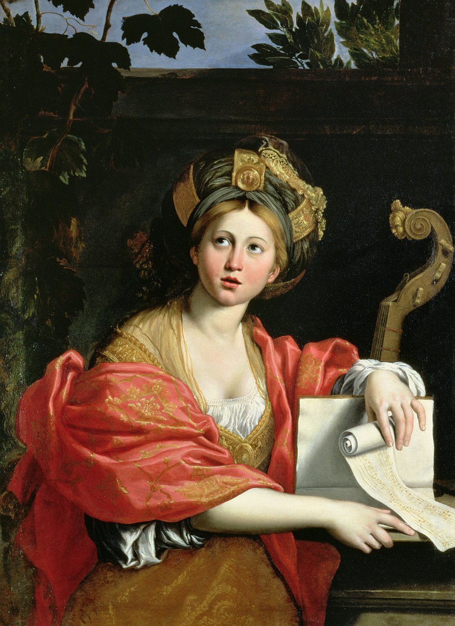 A kuméniai szibilla, 1616 alkotó: Domenichino