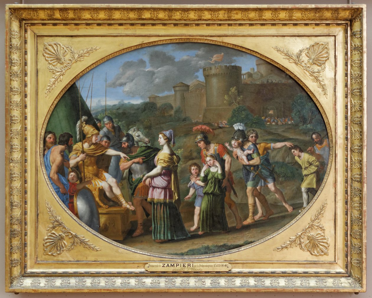 Timoklea Nagy Sándor előtt alkotó: Domenichino