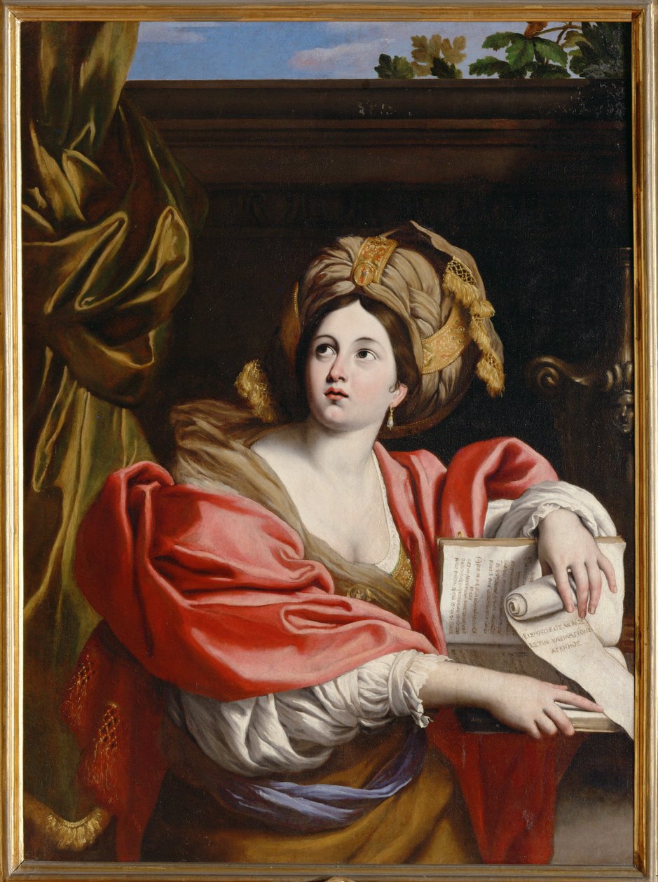 Cumae-i szibilla ... (festmény vászonra) alkotó: Domenichino (1581-1641)