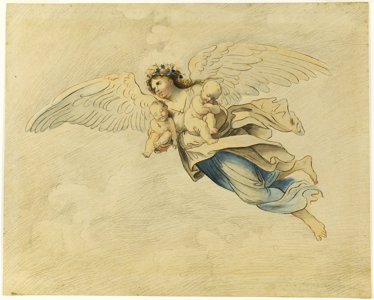 Az alvást és a halált hordozó éjszaka alkotó: Domenichino