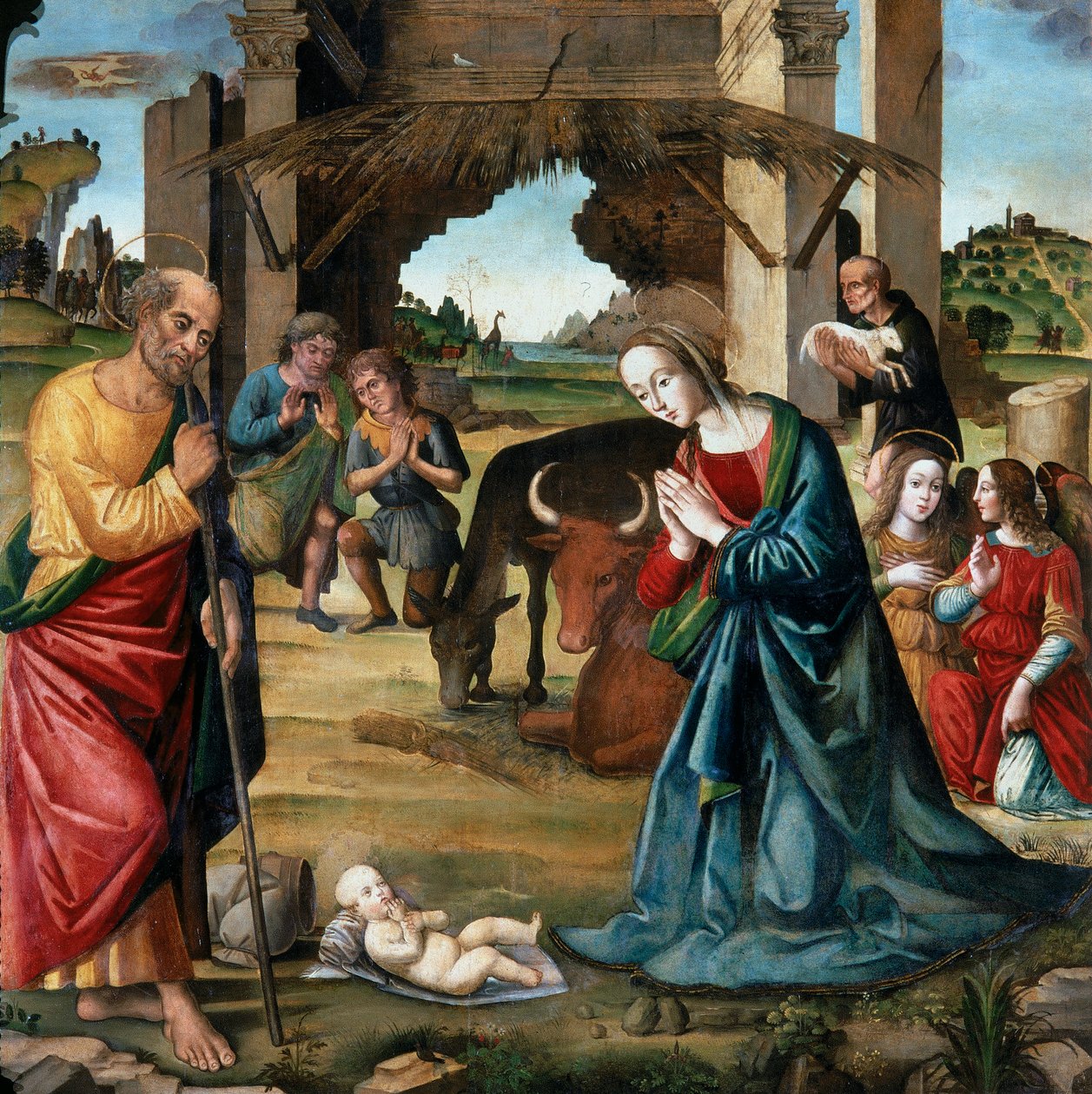 A Pásztorok imádata alkotó: Domenico Ghirlandaio