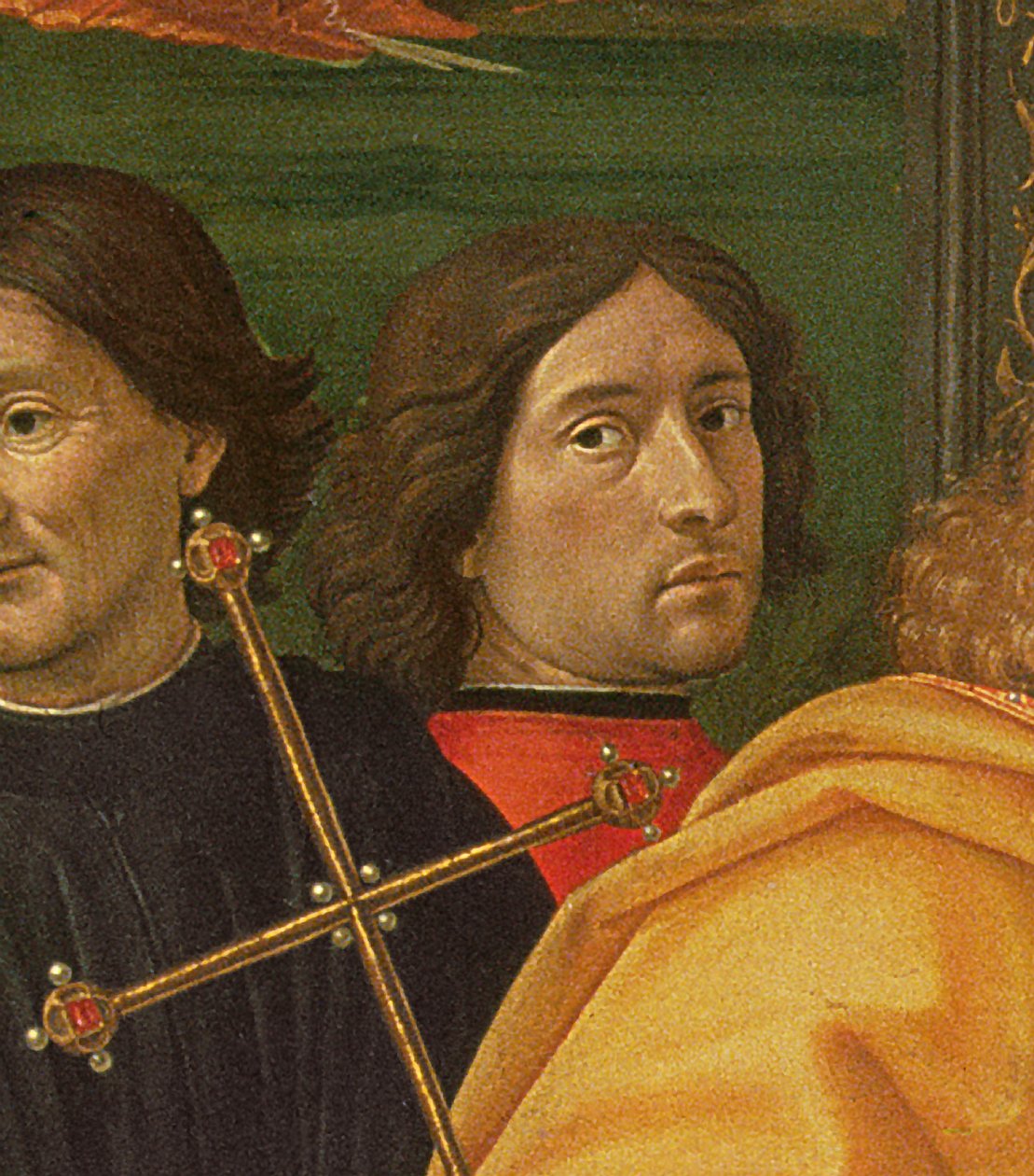 Ghirlandaio A mágusok imádatából, 1488 (tempera a panelen) alkotó: Domenico Ghirlandaio