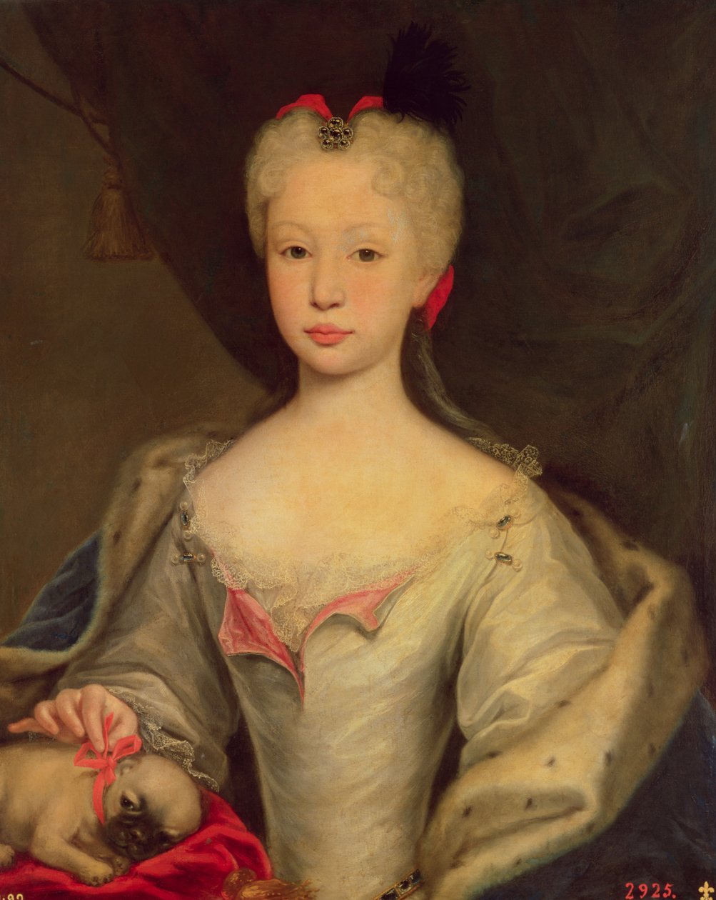Maria Barbara de Braganza († 1758) Spanyolország királynője (olaj) alkotó: Domenico Dupra