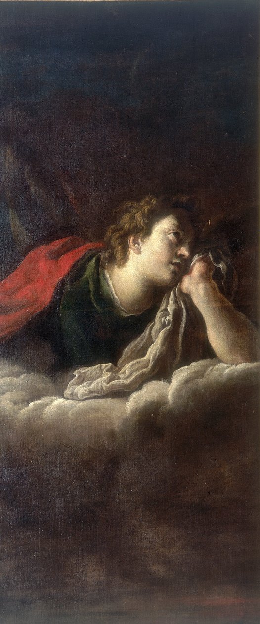 Angyal, Domenico Fetti festette, a modenai Galleria Estense-ben konzerválták alkotó: Domenico Fetti or Feti